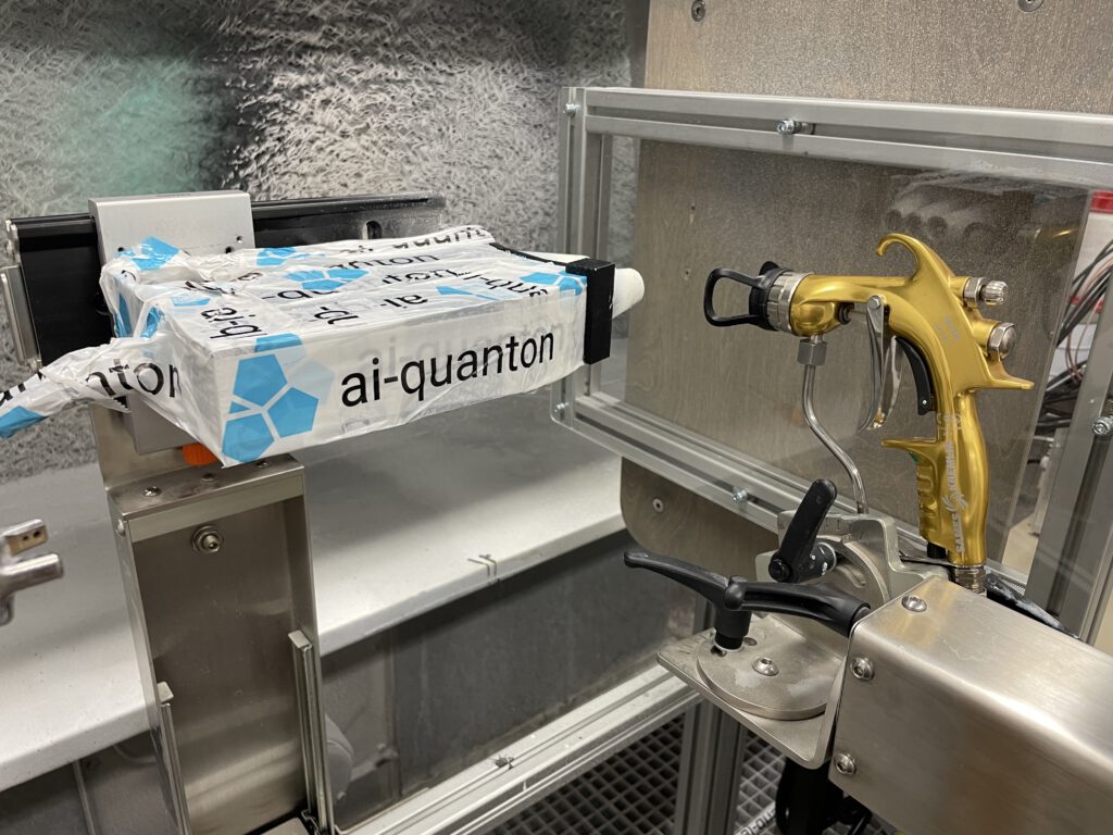Spray measurement with SprayQuantAI