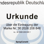 SprayConeAI® Trademark Registered in Germany – A New Step Toward Scalable Spray Analysis